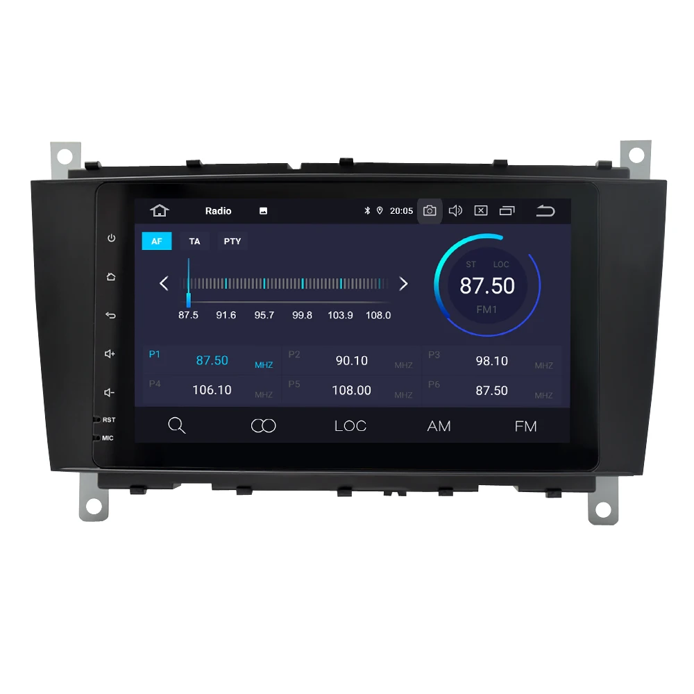 Android 9 0 автомобильный DVD плеер GPS навигация Мультимедиа Стерео для Benz R171 W171 SLK 2004 2011