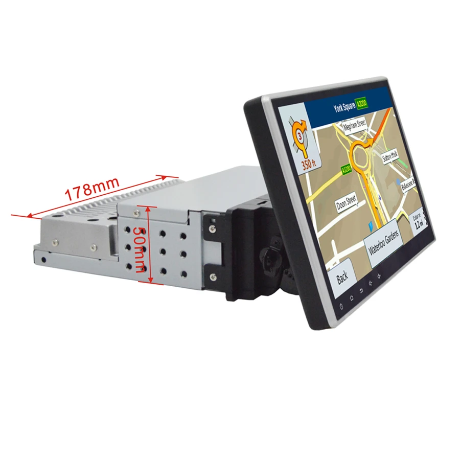  Universal 1DIN Android 9.1 Adjustable 10.1