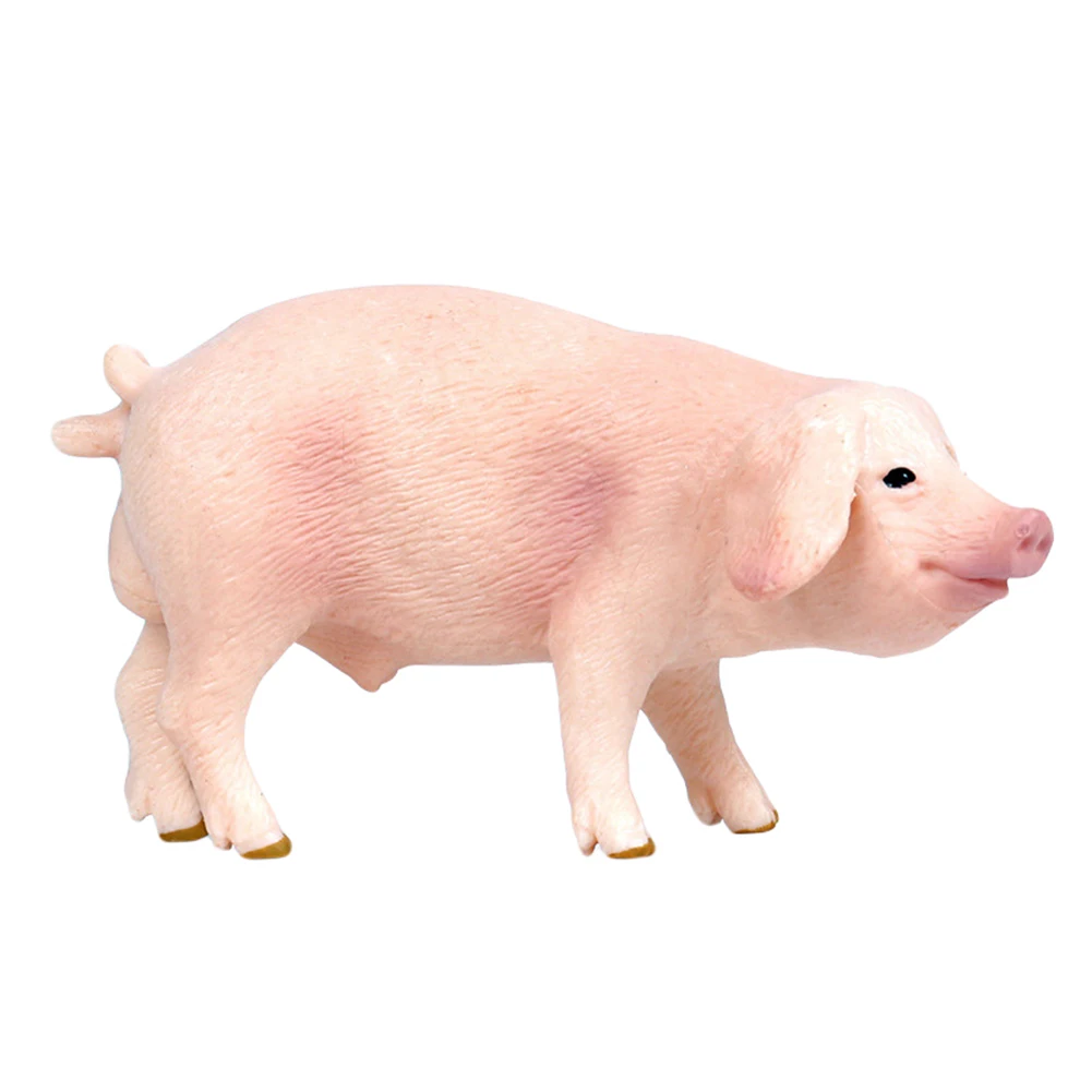 Моделирование Viet Pig Boar животная модель фугурин детская игрушка поделочный материал декоративные статуэтки набор игрушек маленький