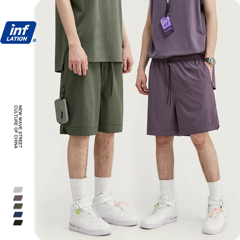 mens shorts with elastic waist