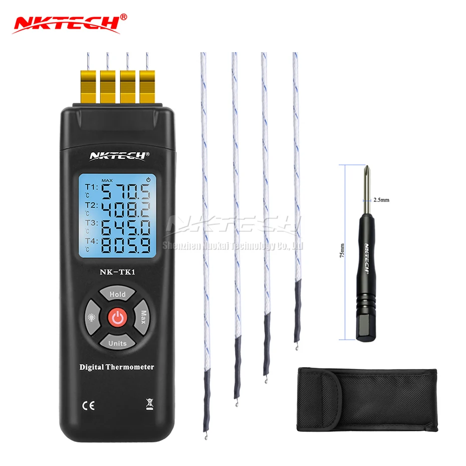 Цифровой термометр термопара K тип 4 канала T1/T2/T3/T4|thermocouple sensor|digital thermometer temperature