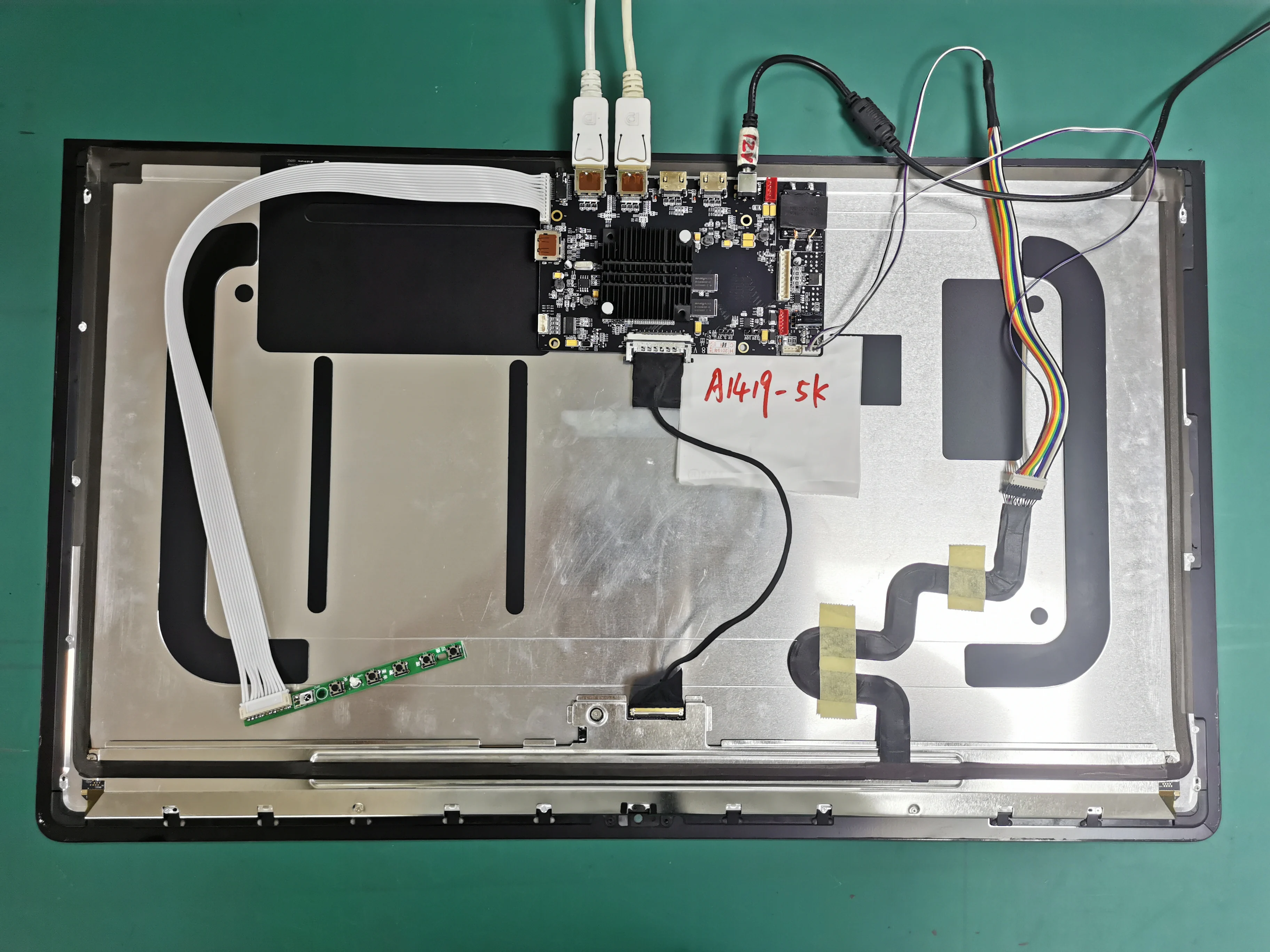 Светодиодный ЖК экран для iMac A1419 5k 2K A1418 4k LM270WQ1 LM270QQ1 LM215WF3 LM215UH1 плата тестового