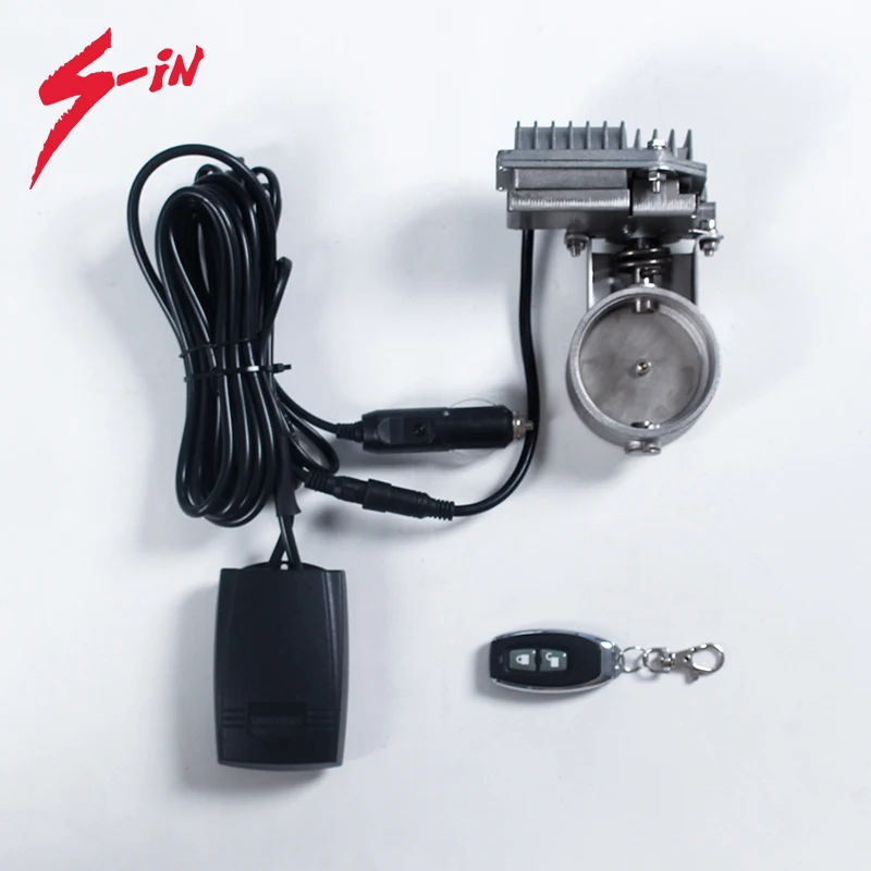 Car Exhaust Sounds Valve Waterproof 304 Stainless Steel Cutout Welding Remote Control