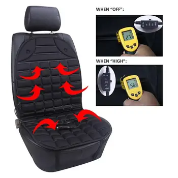 

2020 New Single Square Car Heating Pad Car Seat Winter Heating Cover Seat Heating Pad Winter Cushion Car Seat Protection Cover