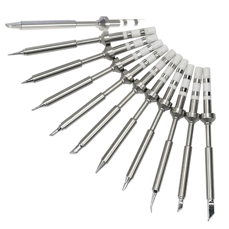 Multi types Lead free Soldering Iron Tips Welding Tips for TS100 Solder  Iron Soldering Station  Length LX0B|Bộ Công Cụ Sửa Điện Thoại| -  AliExpress