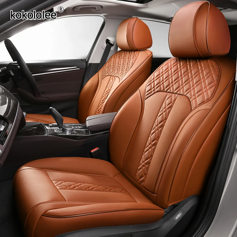 kokololee Custom Leather car seat covers For Mercedes-Benz E260 E300 E200 E250 E260 E320 C200 C180 C300 C260 C100 C320 car seats