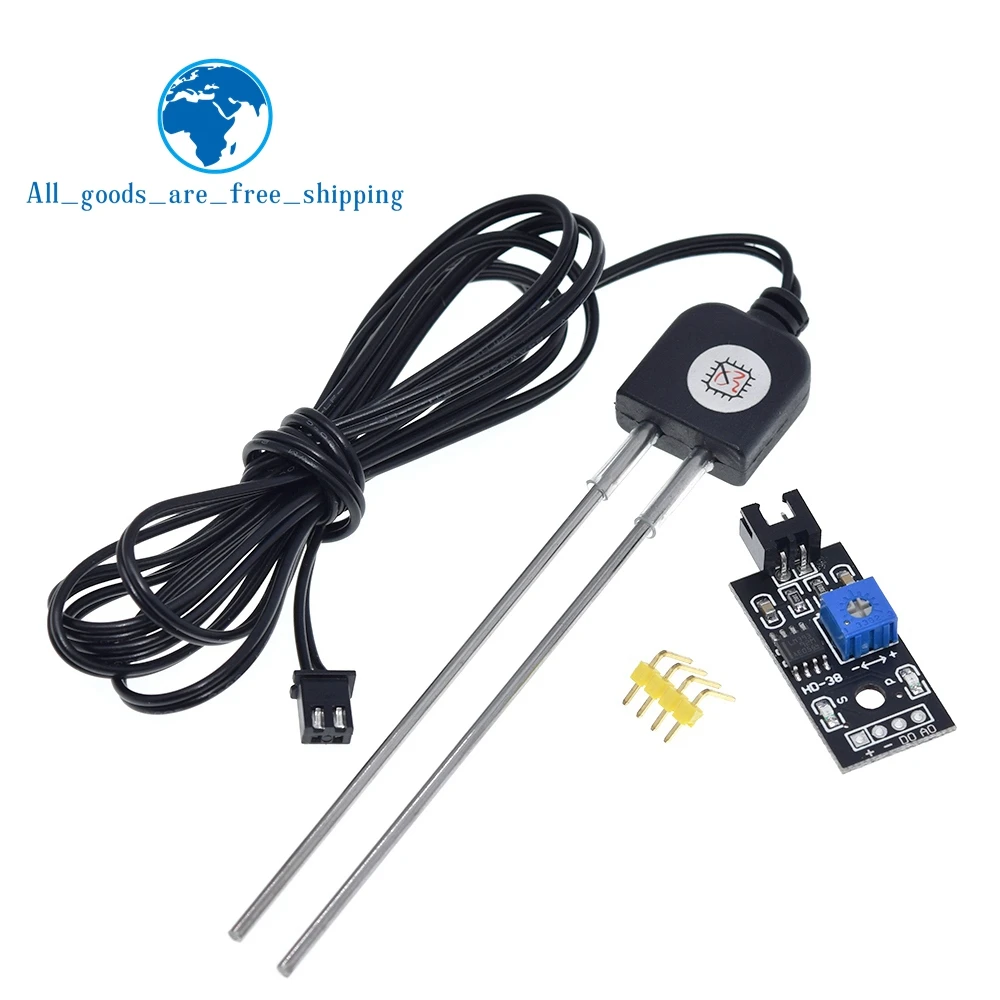 Soil Moisture Detector Module Soil Humidity Sensor Meter Hygrometer Water Tester Corrosion Resistance Probe DC 3.3-12V soil moisture sensor