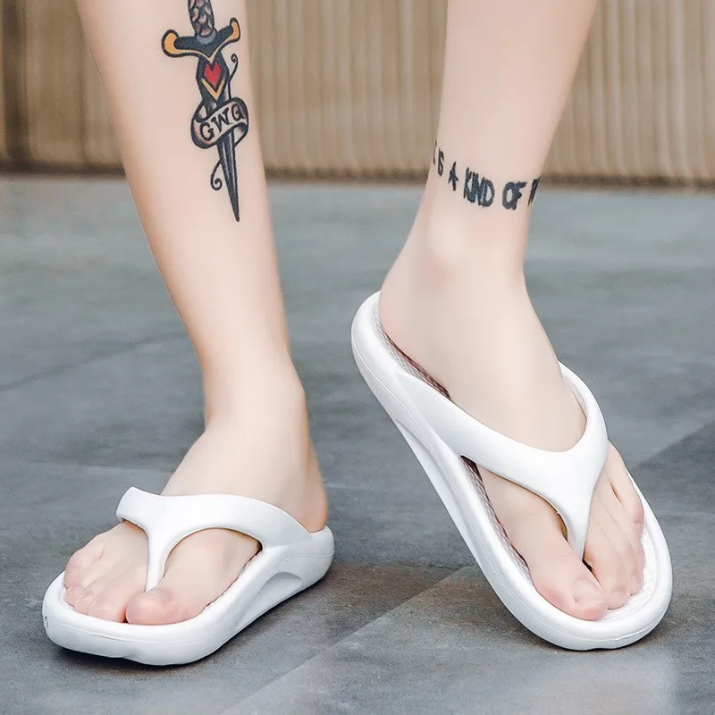 تنفس الشاطئ شبشب رجالي حجم كبير للجنسين الوجه يتخبط الصيف الترفيه الشرائح أحذية رجالي خفيفة الوزن الصنادل الناعمة Zapatillas