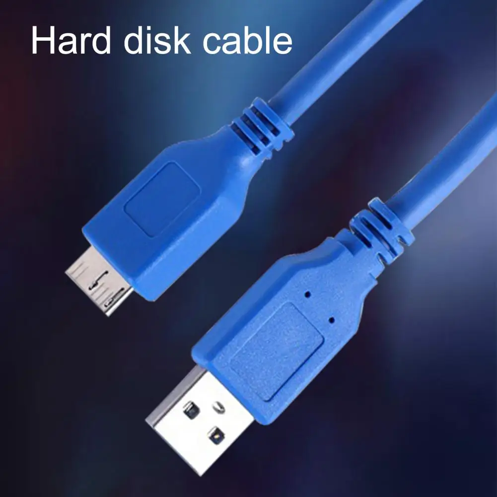 Hard Disk Connecting Cable USB 3.0 Mobile AM Male to Micro-B External Hard Drive Line Laptop Dada Transfer Cable 30cm
