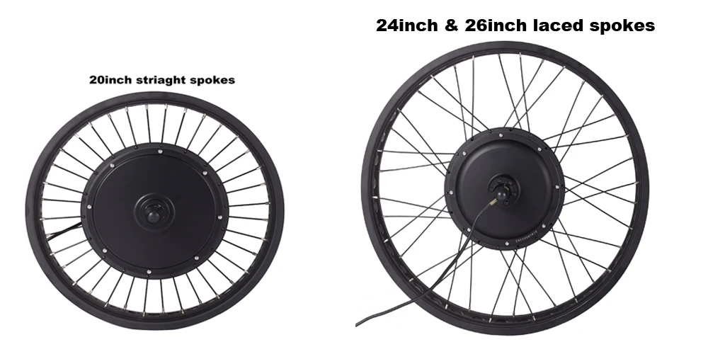 48V motor spokes