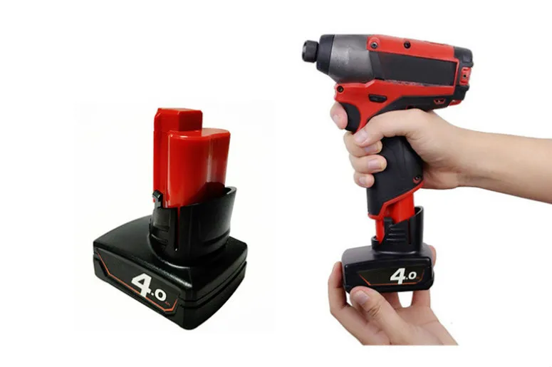 Сменный литий ионный аккумулятор 4000 мАч для Milwaukee M12 12 В 48 11 2402|Перезаряжаемые