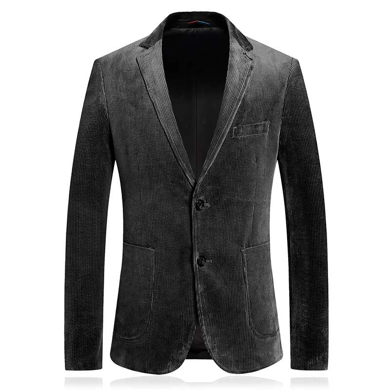 Blazer de inverno hombre 2019 casual quente