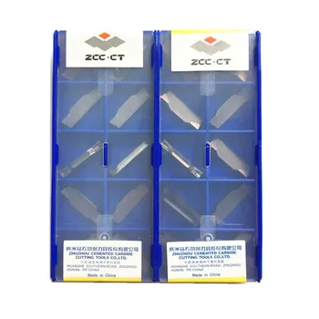 

10PCS YBG302 ZTGD0404 MG ZTFD0303 Carbide Inserts CNC Lathe Turning Cutter grooving Tool for Steel High Quality