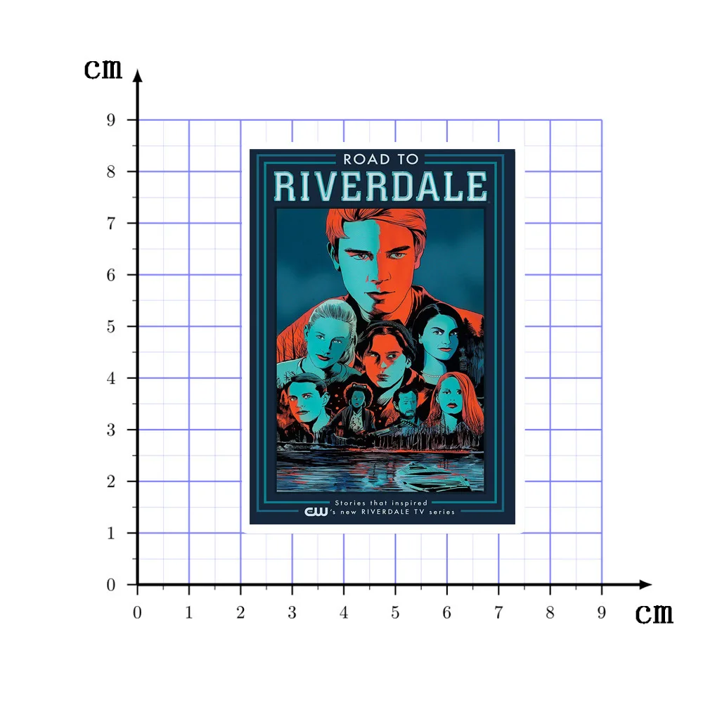 25 шт. ривердейл ТВ шоу Забавная детская игрушка наклейка для DIY скрапбукинга телефон багаж ноутбук мотоцикл телефон водонепроницаемый стикер s