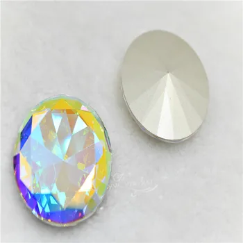 

50mm large rhinestones crystal ab super glitter k9 strass round shiny big stone Jewelry Decoration Accessories