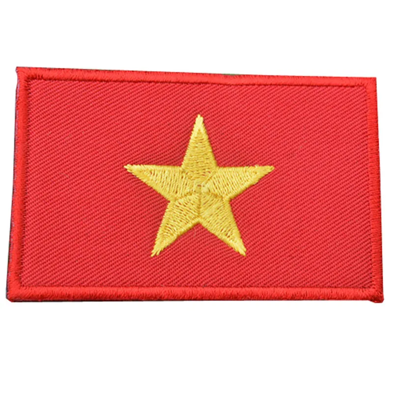 Country Flag Patch Embroidery armband Stripes Embroidered Russia Turkey Singapore Korea Pakistan Flag Tactical Military Patch #4 (9)