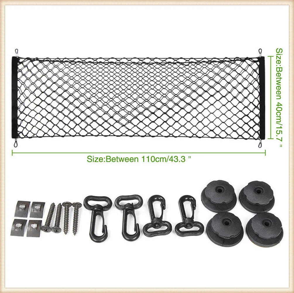 

Universal Car Trunk Storage Cargo Luggage Elastic Mesh for Mercedes Benz A180 A-Class C43 C-Class F015 B-Class