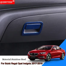 Интерьер автомобиля Co-pilot декоративная емкость для хранения наклейки с блестками для Buick Regal Opel Insignia- Холден коммодор(ZB) 18-19