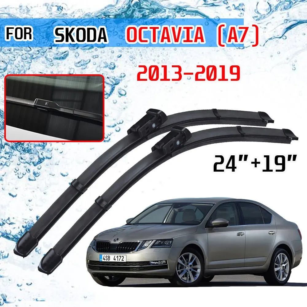 Лезвия стеклоочистителя для Skoda Octavia 3 A7 MK3 5E 2013 2014 2015 2016 2017 2018 2019 | Автомобили и