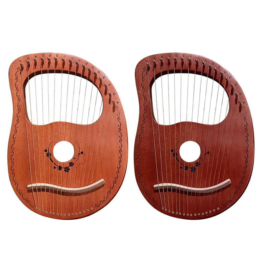 

Hot Sale Lyre Harp Mahogany 16 String 16 Notes Portable Stable Sound Quality Harp Stable Sound Quality Perfect Gift