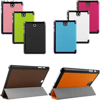 

For Samsung Galaxy Tab E 9.6 T561 SM-T560 PU Cover For For Samsung Galaxy Tab A 9.7 T550 T555 3 Folding Auto Sleep Wake Up Case
