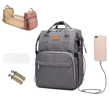 

Diaper Bag Backpack Multifunction Travel Back Pack Maternity Baby Nappy Changing Bags Large Capacity Waterproof and Stylish