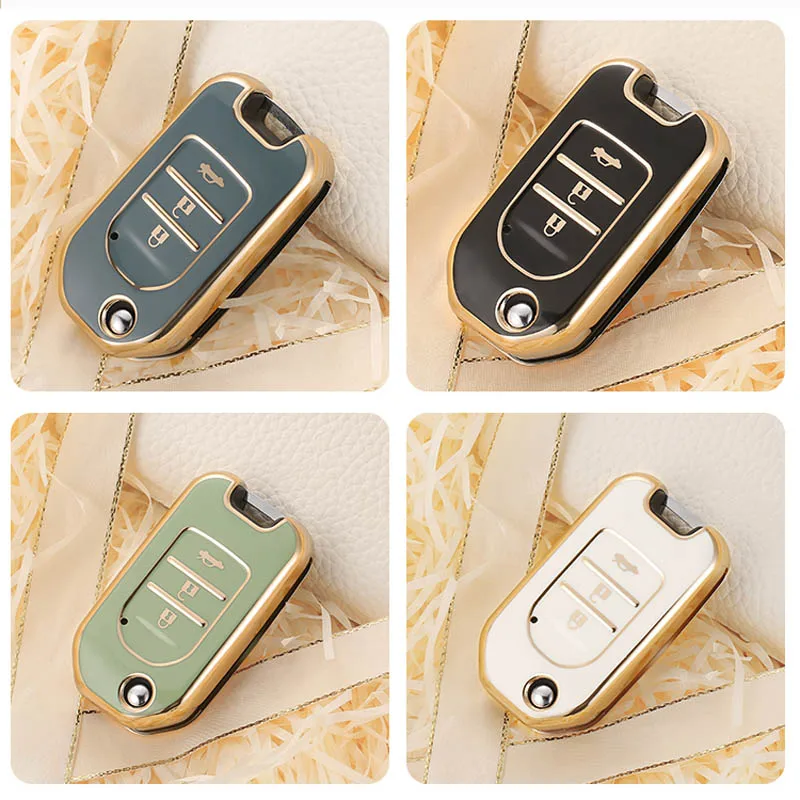 Cover chiate/telecomando per Honda Civic Accord FIT XRV VEZEL CITY JAZZ Odyssey 3 pulsanti borse Fob accessori portachiavi conchiglia - He64a6ebb1880409cbe2f065ea216b0b1s