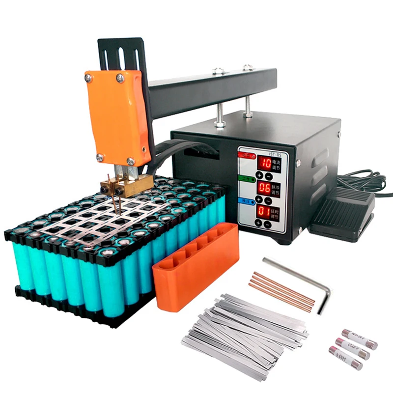US $78.54 JSTIIS Spot Welding Machine High Power 3KW Use For 18650Lithium Batteries Pack Spot Welding Precision Pulse Spot Welder Machine