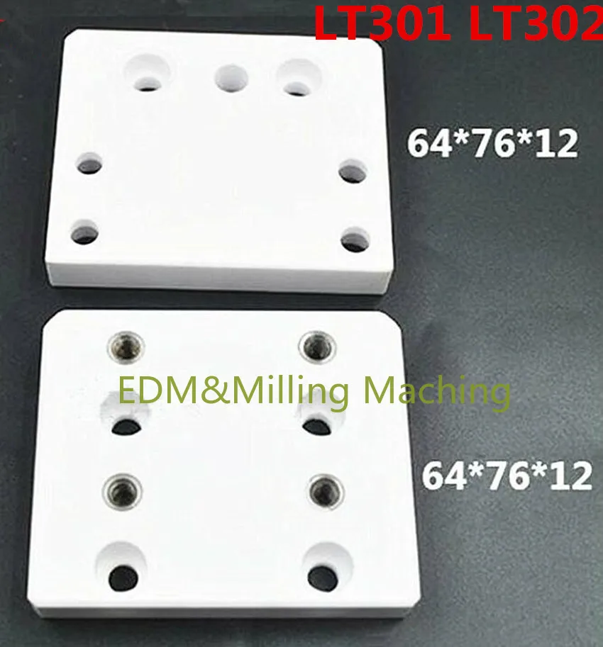 

Wire EDM Machine LT301 LT302 Upper Lower Insulation Board 64*76*12mm Ceramic For CNC ACCUTEX Service