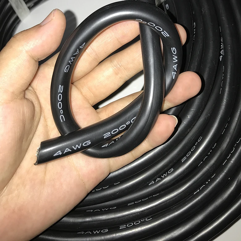 fios macios 4awg-linha de alta temperatura de 60-200 graus