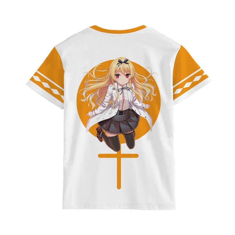 Arifureta From Commonplace To World's Strongest Yue Nagumo Hajime Short Sleeve T-shirt Cosplay Costume Men Women Tshirts Tees