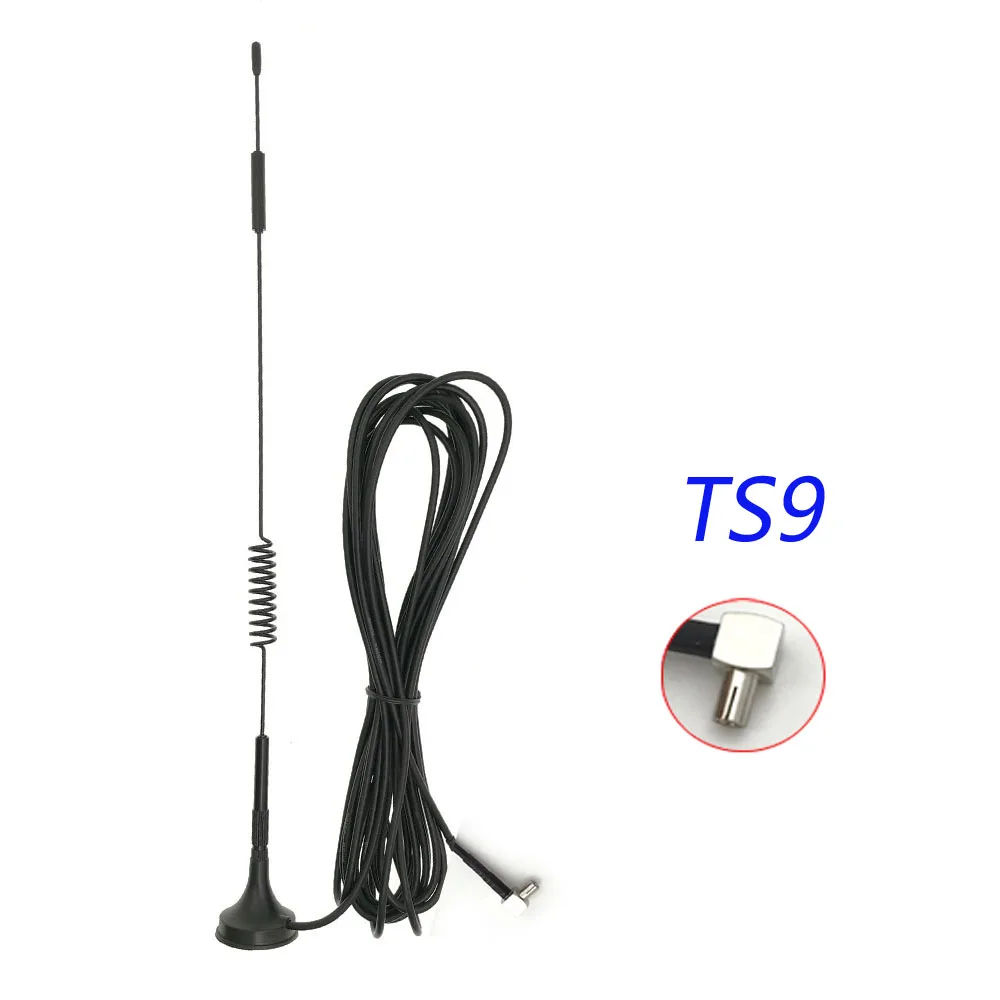 2G 3G 4G LTE magnetic antenna 700-2700MHz 12dBi TS9 SMA-male connector GSM external router antenna 5M 3M