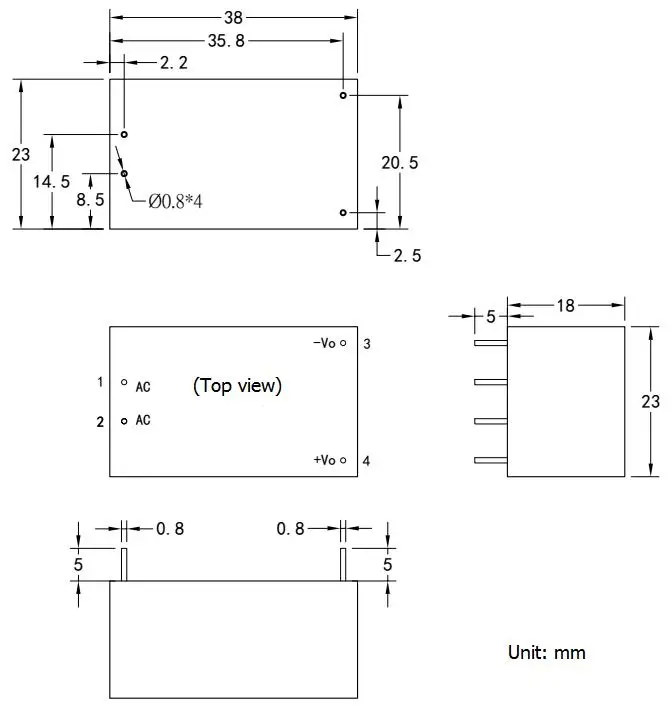 5W dim
