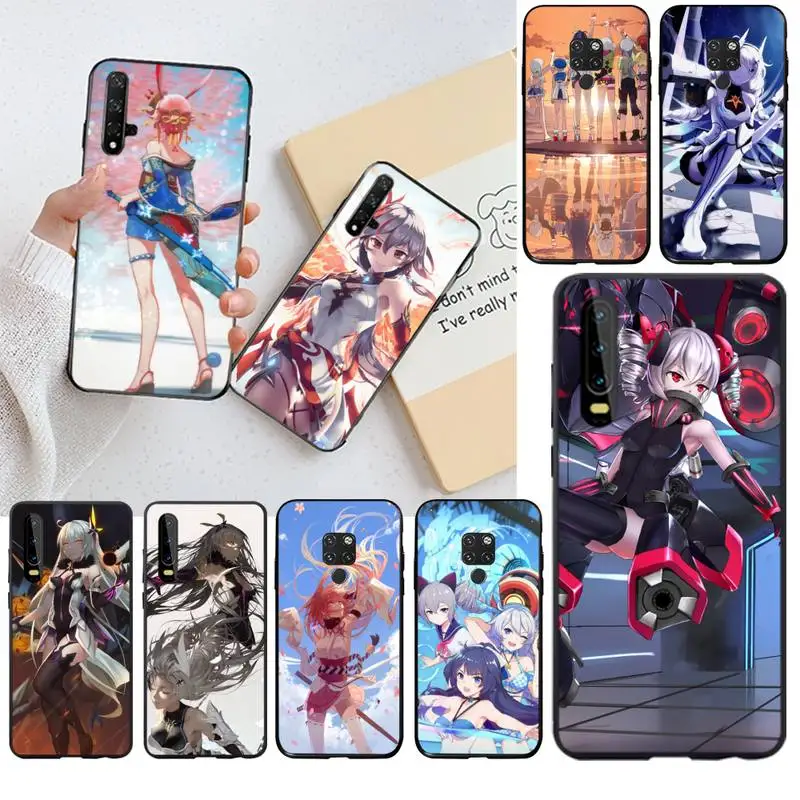 Honkai impact 3-й красивый роскошный чехол для телефона DIY Huawei P40 P30 P20 lite Pro Mate 30 20 P Smart 2019