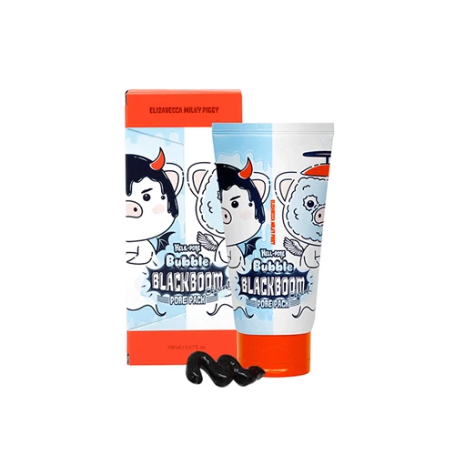 Elizavecca Milky Hell-Pore Bubble Black Boom Charcoal Pore Pack