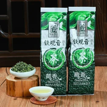 

Chinese Anxi Tie Kuanyin Tea High Quality Oolong Tea 1725 Organic Green Losing Weight Food250g