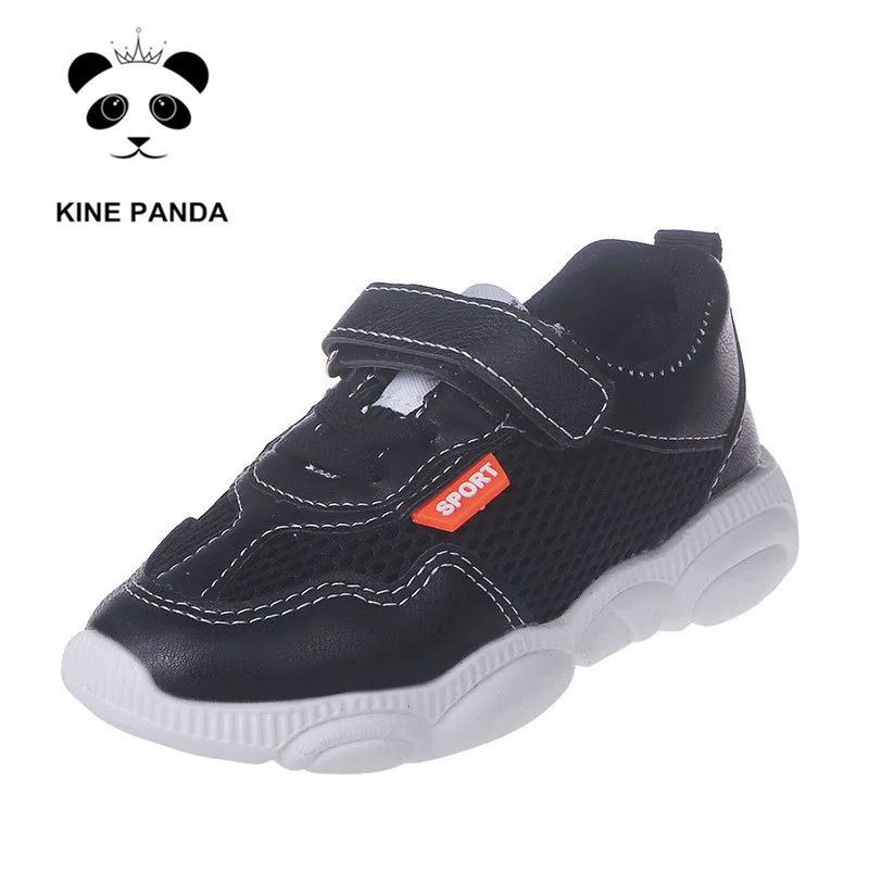 KINE PANDA/Обувь для маленьких мальчиков и девочек; спортивные сандалии для маленьких детей; летние пляжные мягкие Нескользящие Повседневные кроссовки для детей 1, 2, 3, 4 лет