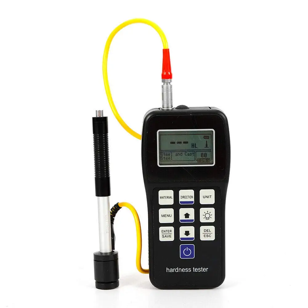 Digital Durometer Portable Rebound Leeb Hardness Tester Meter With