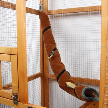 

Small Pet Warm Hammock Long Tunnel Hamster Hammock Nest Small Animall Bed Tunnel Tube Rat Ferret Toy
