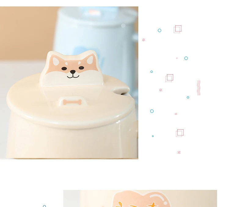 Kawaii Chubby Hamster Ceramic Cup (400ml) - Limited Edition