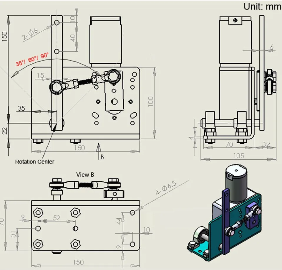 FS-868 DIY Шестерни Мотор 12V 24V 35/60/90 градусов переменная Автоматическая воблер двигателя машины с возвратно-поступательным движением мотор для DIY лаборатория Тесты