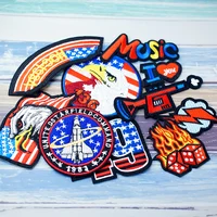 Buy Cute Guitar Music Kiss Patches for T-Shirt: Iron-On Embroidery Appliques for Child Kids' Clothes, Jeans, Stickers, Badges - DOG LOVE - Online - Image 2