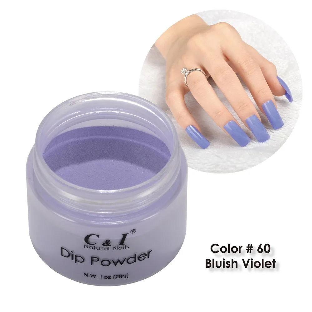 C&I Dip Powder Color # 60 Bluish Violet 1
