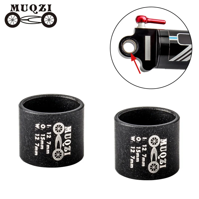 MUQZI Bike Shock Absorbers Du Bushing Stainless Steel Suspension Rear