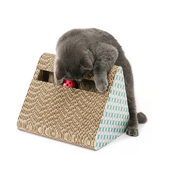 

Cat Scratch Board Cat Dog Toy Kitten Climbing Frame Cat Scratching Post Pet Climbing Scraper Cat Grind Claw Mat Interactive Toys