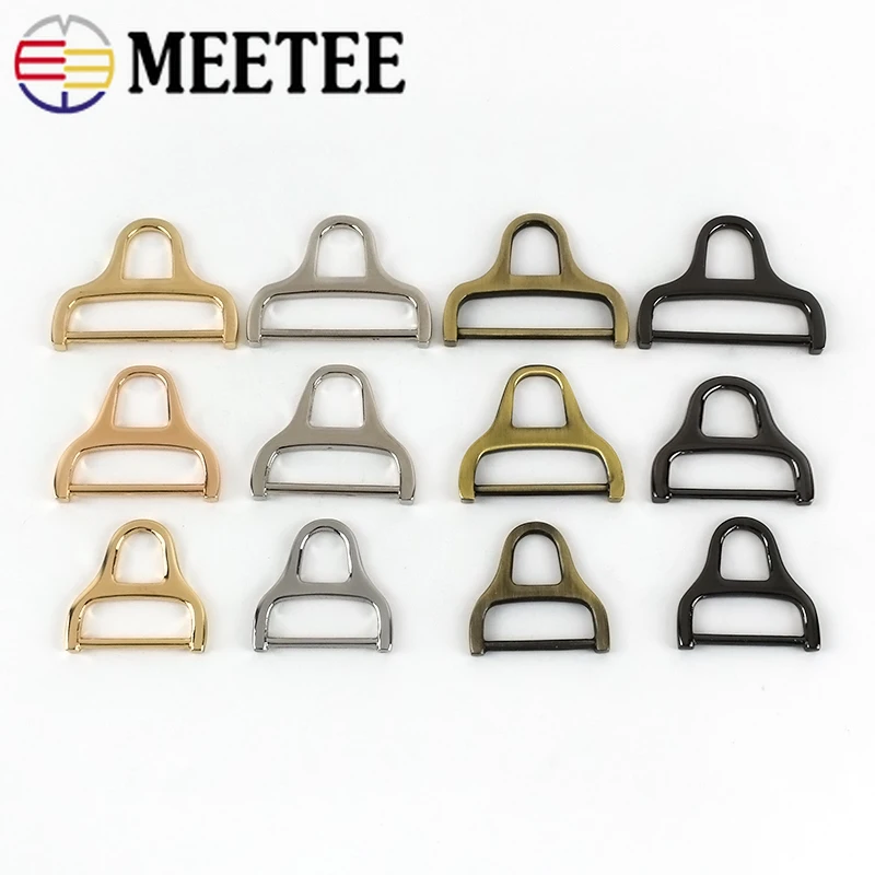 5Pcs 25/31/38mm Metal Bags Side Clip Decorative Buckles Handbag Wallet Buckle Webbing Strap Hang Connector Clasp DIY Accessories