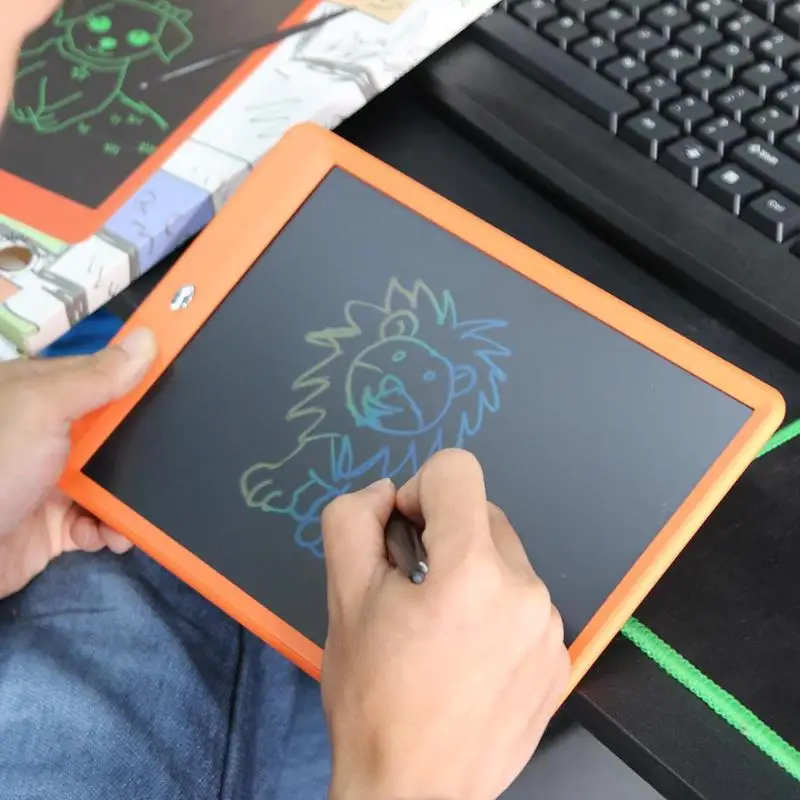 10 дюймов ЖК-планшет цифровой планшет для рисования электронный блокнот для рукописного ввода доска для записей детская письменная доска