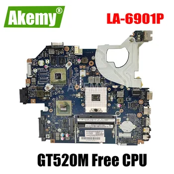 

P5WE0 LA-6901P motherboard For Acer 5750 5750G 5755 laptop motherboard HM65 GT520M 1gb original Test motherboard