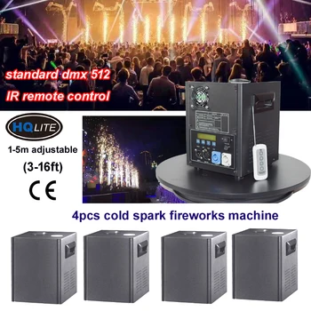 

600w Cold Flame fireworks DMX512 and Remote control SPARKLER Stage Cold Fireworks Machine cold foutain Wedding show event