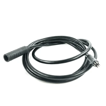 

Motor Cable EBike Electric Bicycle Female to Male Connector Cord Black Bicycle Modified Electric Moped-160cm